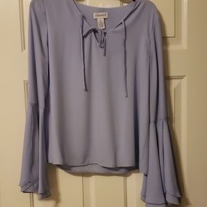 Bell Sleeve Blouse by CARMEN